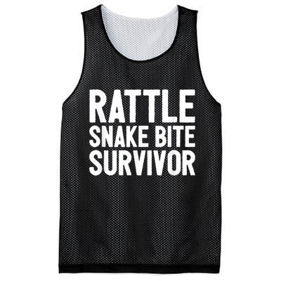 Rattle Snake Bite Survivor Rattlesnake Hospital Mesh Reversible Basketball Jersey Tank