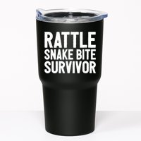 Rattle Snake Bite Survivor Rattlesnake Hospital Tumbler