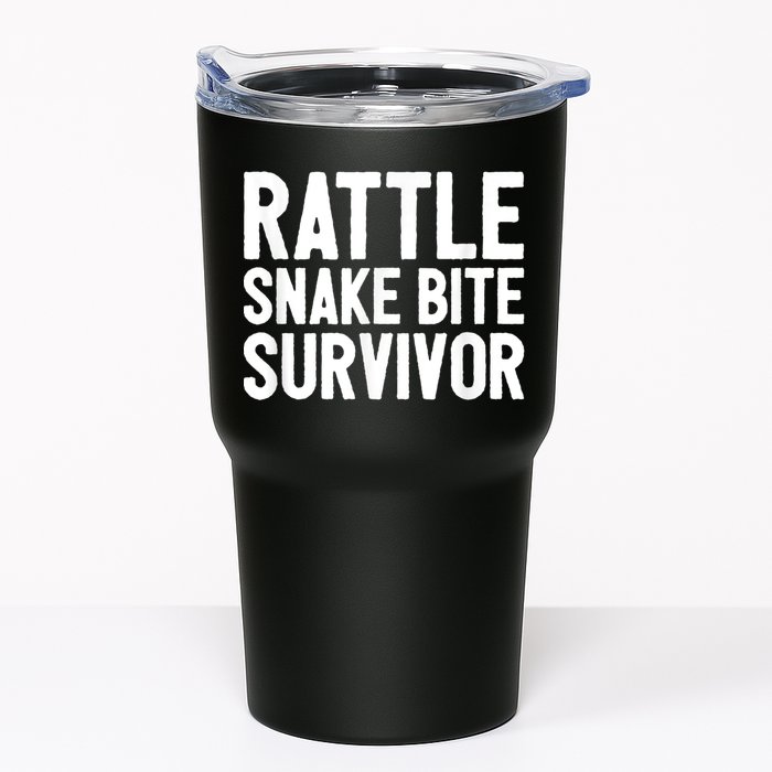 Rattle Snake Bite Survivor Rattlesnake Hospital Tumbler