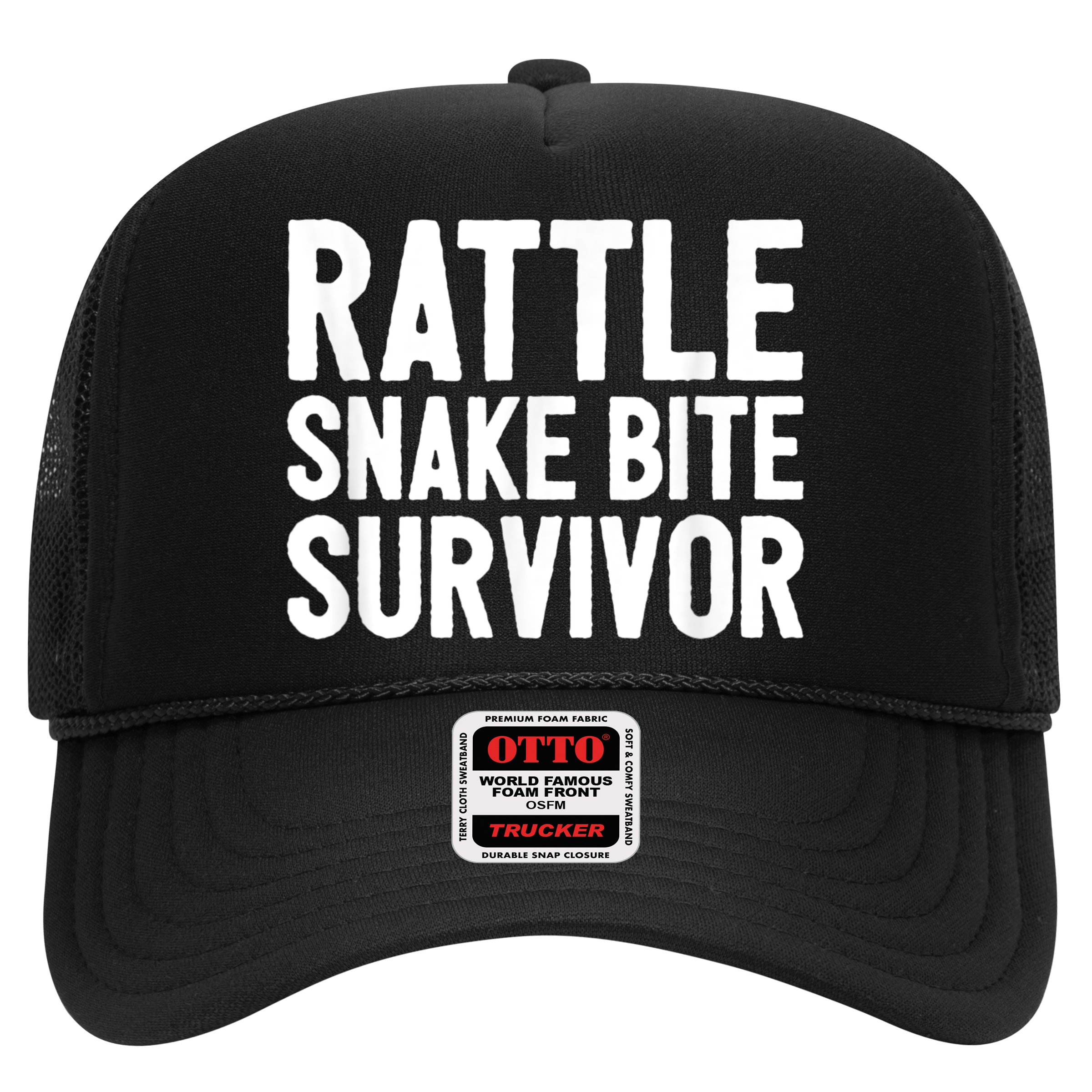 Rattle Snake Bite Survivor Rattlesnake Hospital Hat