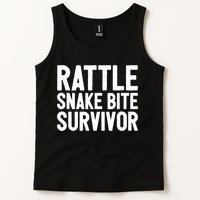Rattle Snake Bite Survivor Rattlesnake Hospital Tank Top