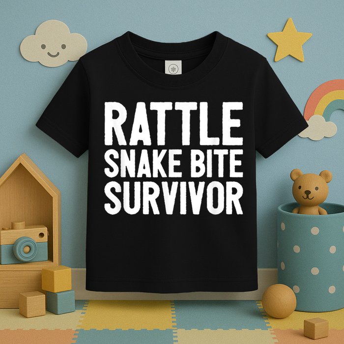 Rattle Snake Bite Survivor Rattlesnake Hospital Toddler T-Shirt