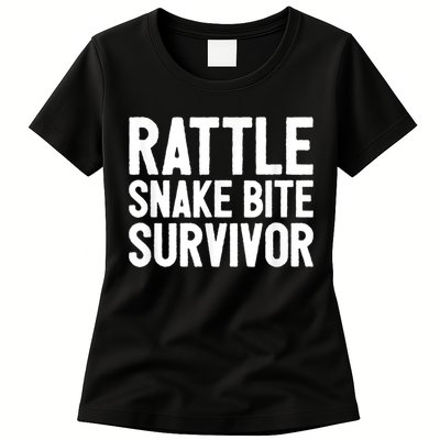 Rattle Snake Bite Survivor Rattlesnake Hospital Women's T-Shirt