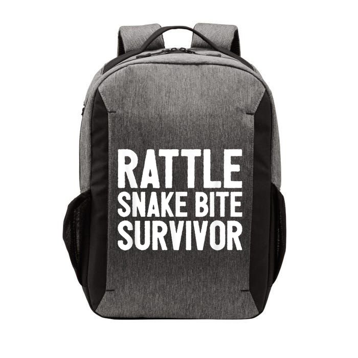 Rattle Snake Bite Survivor Rattlesnake Hospital Vector Backpack