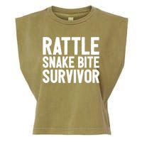 Rattle Snake Bite Survivor Rattlesnake Hospital Garment-Dyed Women's Muscle Tee
