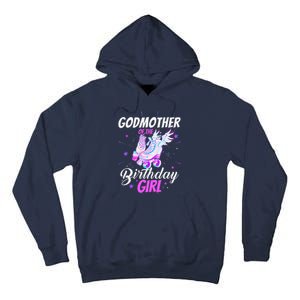 Roller Skate Birthday Godmother Funny Roller Skating Party Tall Hoodie