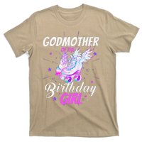 Roller Skate Birthday Godmother Funny Roller Skating Party T-Shirt