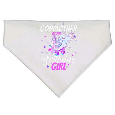 Roller Skate Birthday Godmother Funny Roller Skating Party USA-Made Doggie Bandana