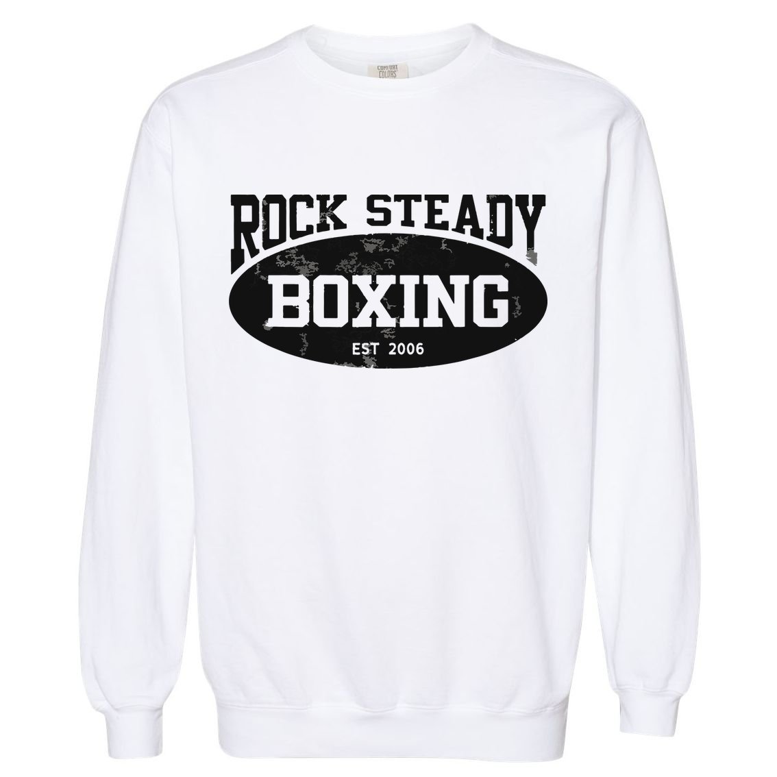 Rock Steady Boxing Parkinsons Vintage Gym Garment-Dyed Sweatshirt