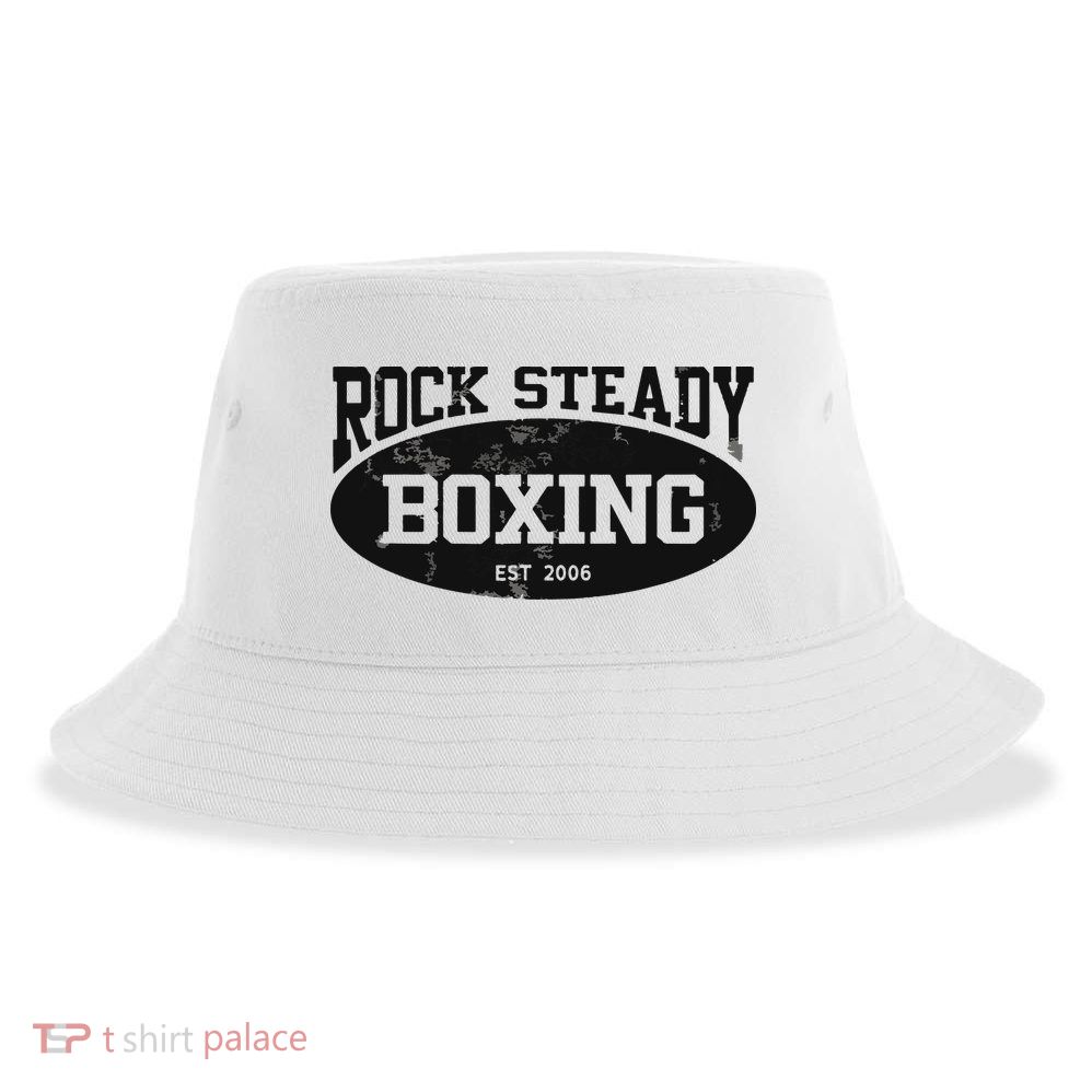 Rock Steady Boxing Parkinsons Vintage Gym Sustainable Bucket Hat