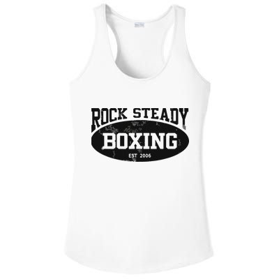 Rock Steady Boxing Parkinsons Vintage Gym Ladies PosiCharge Competitor Racerback Tank