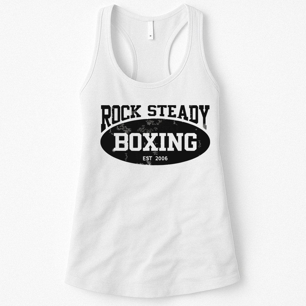Rock Steady Boxing Parkinsons Vintage Gym Womens Tank Top