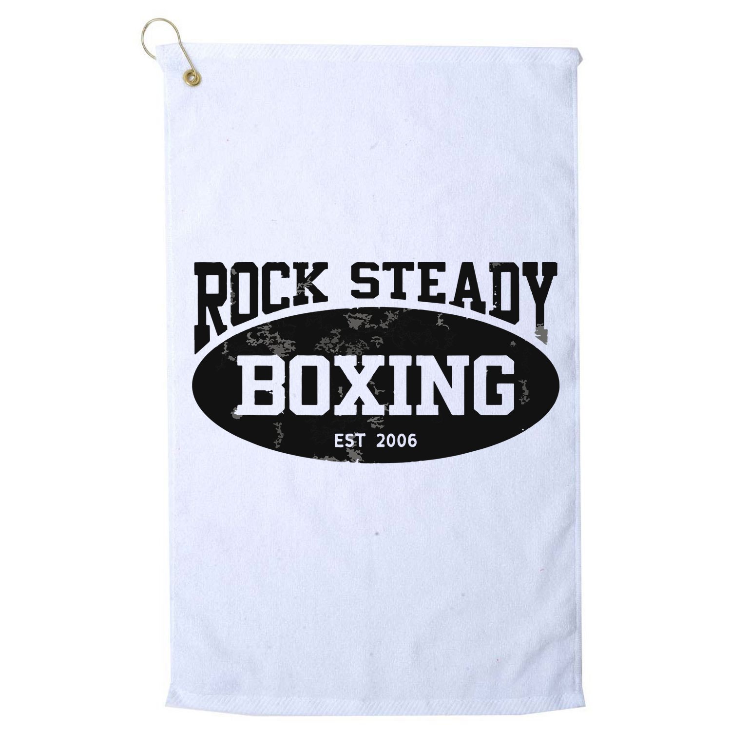 Rock Steady Boxing Parkinsons Vintage Gym Golf Towel