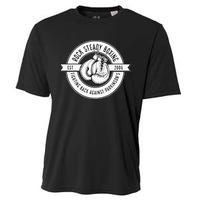 Rock Steady Boxing Fighting Back Against Parkinson Est 2006 Cooling Performance Crew T-Shirt