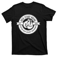 Rock Steady Boxing Fighting Back Against Parkinson Est 2006 T-Shirt