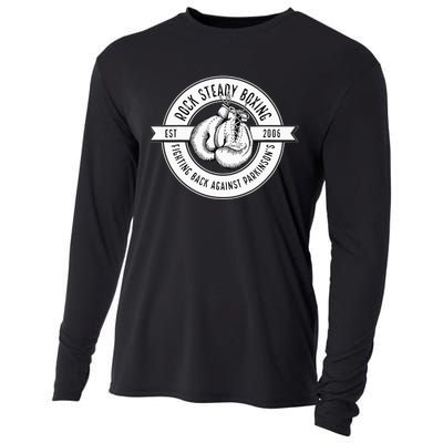 Rock Steady Boxing Fighting Back Against Parkinson Est 2006 Cooling Performance Long Sleeve Crew