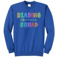 Reading Squad Back To School Kindergarten Teacher Kinder Great Gift Sweatshirt