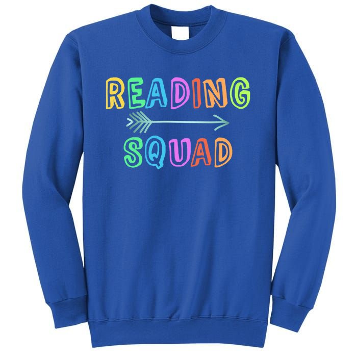 Reading Squad Back To School Kindergarten Teacher Kinder Great Gift Sweatshirt