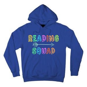 Reading Squad Back To School Kindergarten Teacher Kinder Great Gift Tall Hoodie