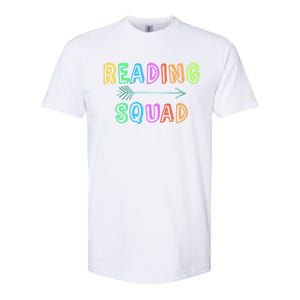 Reading Squad Back To School Kindergarten Teacher Kinder Great Gift Softstyle CVC T-Shirt