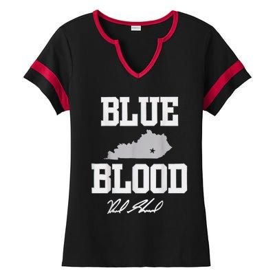 Reed Sheppard Blue Blood Ladies Halftime Notch Neck Tee