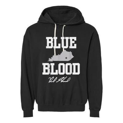 Reed Sheppard Blue Blood Garment-Dyed Fleece Hoodie