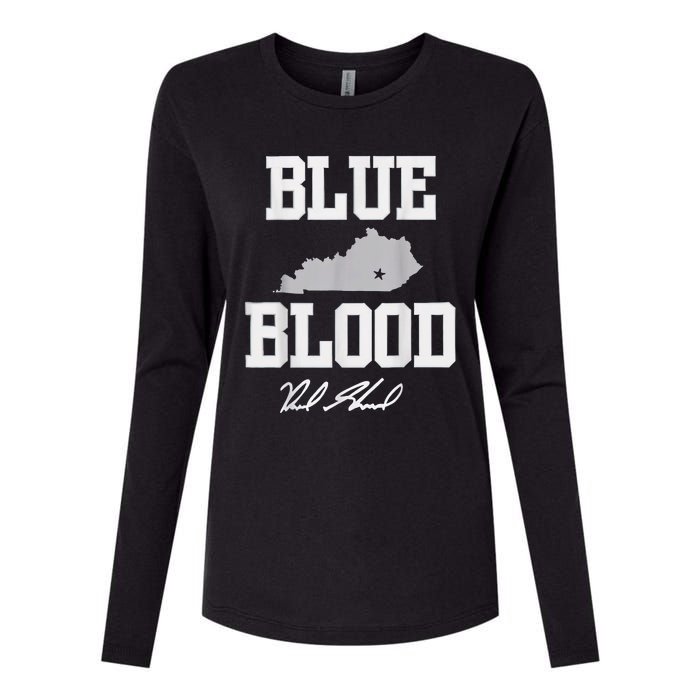 Reed Sheppard Blue Blood Womens Cotton Relaxed Long Sleeve T-Shirt