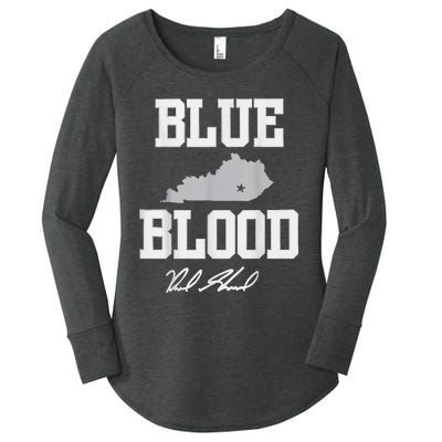 Reed Sheppard Blue Blood Women's Perfect Tri Tunic Long Sleeve Shirt