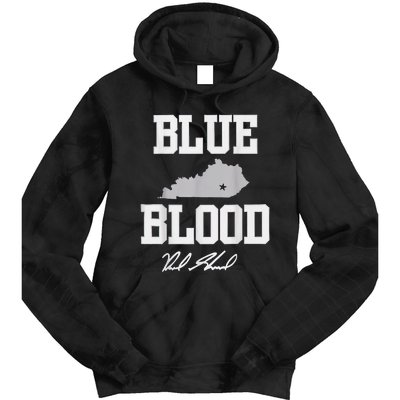 Reed Sheppard Blue Blood Tie Dye Hoodie