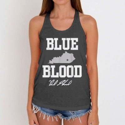 Reed Sheppard Blue Blood Women's Knotted Racerback Tank