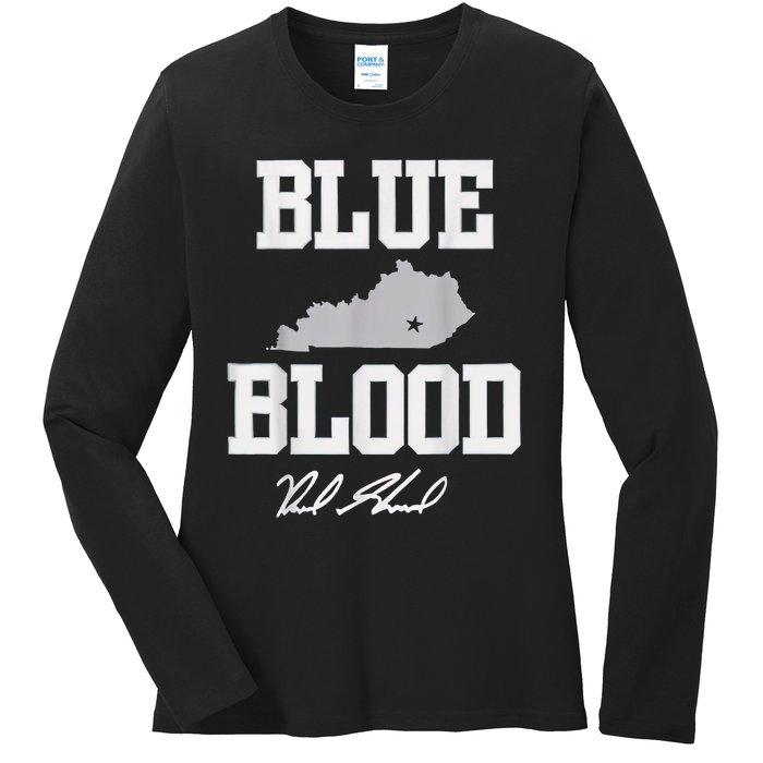 Reed Sheppard Blue Blood Ladies Long Sleeve Shirt