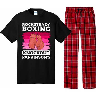 Rock Steady Boxing Knock Out ParkinsonS Awareness Meaningful Gift Pajama Set