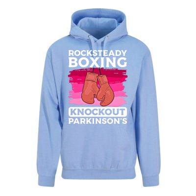 Rock Steady Boxing Knock Out ParkinsonS Awareness Meaningful Gift Unisex Surf Hoodie