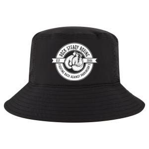 Rock Steady Boxing Fighting Back Against Parkinson Est 2006 Cool Comfort Performance Bucket Hat