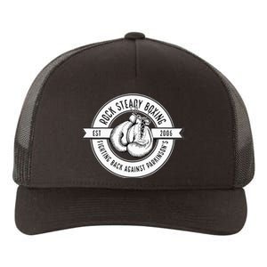 Rock Steady Boxing Fighting Back Against Parkinson Est 2006 Yupoong Adult 5-Panel Trucker Hat