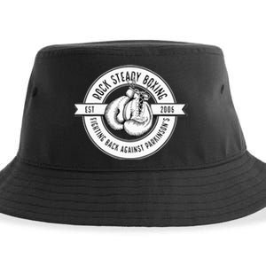 Rock Steady Boxing Fighting Back Against Parkinson Est 2006 Sustainable Bucket Hat