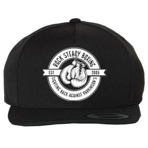 Rock Steady Boxing Fighting Back Against Parkinson Est 2006 Wool Snapback Cap