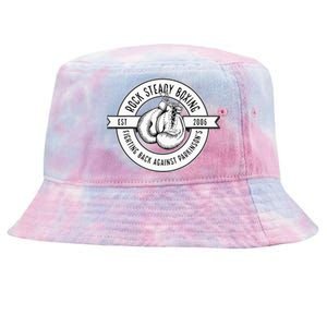 Rock Steady Boxing Fighting Back Against Parkinson Est 2006 Tie-Dyed Bucket Hat