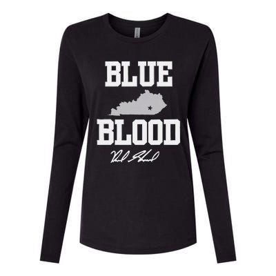 Reed Sheppard Blue Blood Womens Cotton Relaxed Long Sleeve T-Shirt