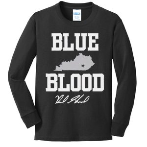 Reed Sheppard Blue Blood Kids Long Sleeve Shirt