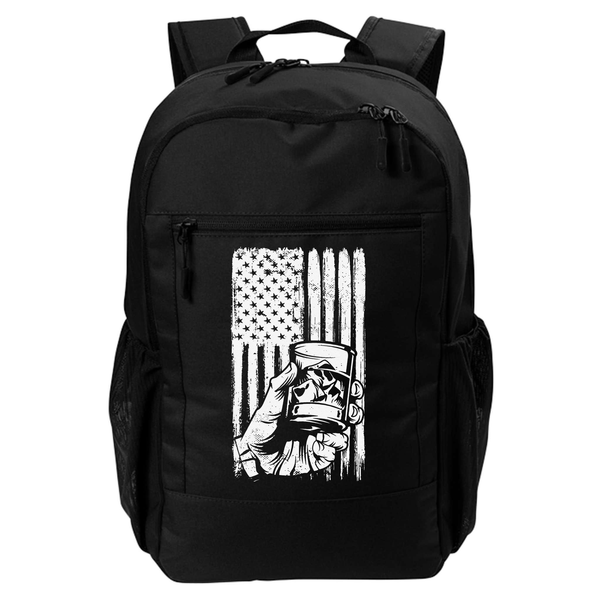 Retro Scotch Bourbon Whisky 4th of July Backpack