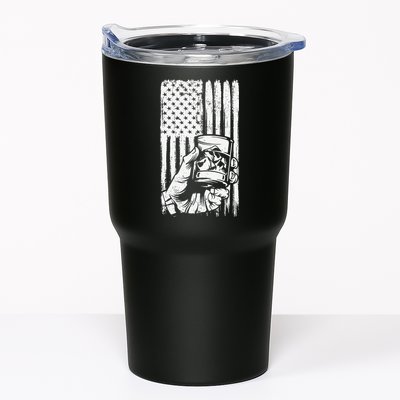 Retro Scotch Bourbon Whisky 4th of July Tumbler