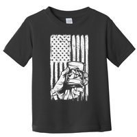 Retro Scotch Bourbon Whisky 4th of July Toddler T-Shirt