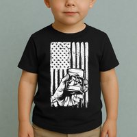 Retro Scotch Bourbon Whisky 4th of July Toddler T-Shirt