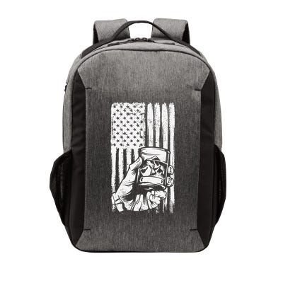 Retro Scotch Bourbon Whisky 4th of July Vector Backpack