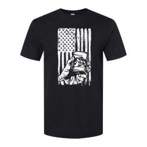 Retro Scotch Bourbon Whisky 4th of July Softstyle CVC T-Shirt