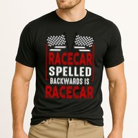 Racecar Spelled Backwards Funny Car Mechanic Race Car Cooling Performance Crew T-Shirt