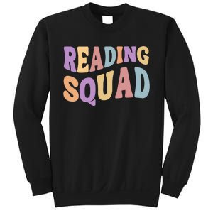 Reading Squad Book Lover Bookworm Sweatshirt