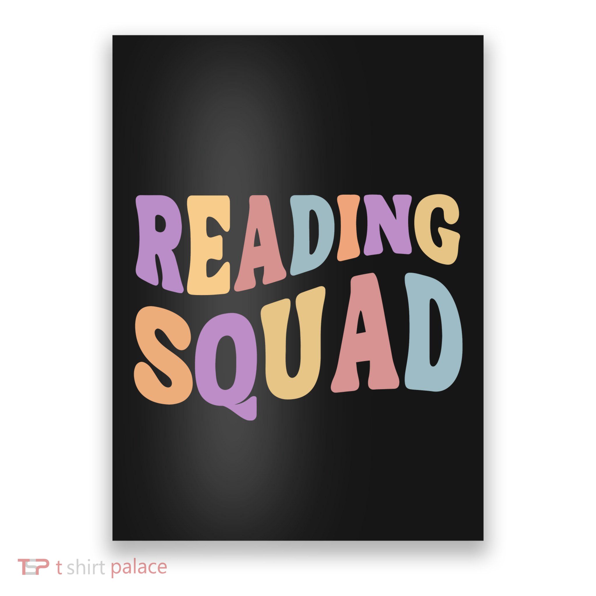 Reading Squad Book Lover Bookworm Poster
