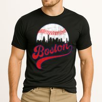 Retro Skyline Boston Baseball Meaningful Gift Cooling Performance Crew T-Shirt